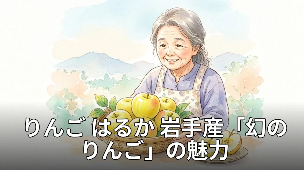 りんご はるか 岩手産「幻のりんご」の魅力
