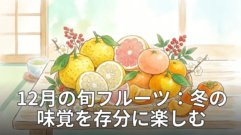 12月の旬フルーツ：冬の味覚を存分に楽しむ