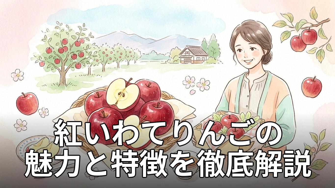 紅いわてりんごの魅力と特徴を徹底解説