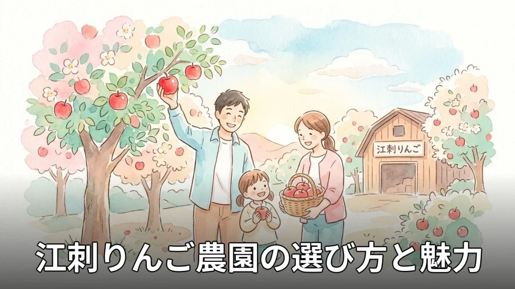 江刺りんご農園の選び方と魅力