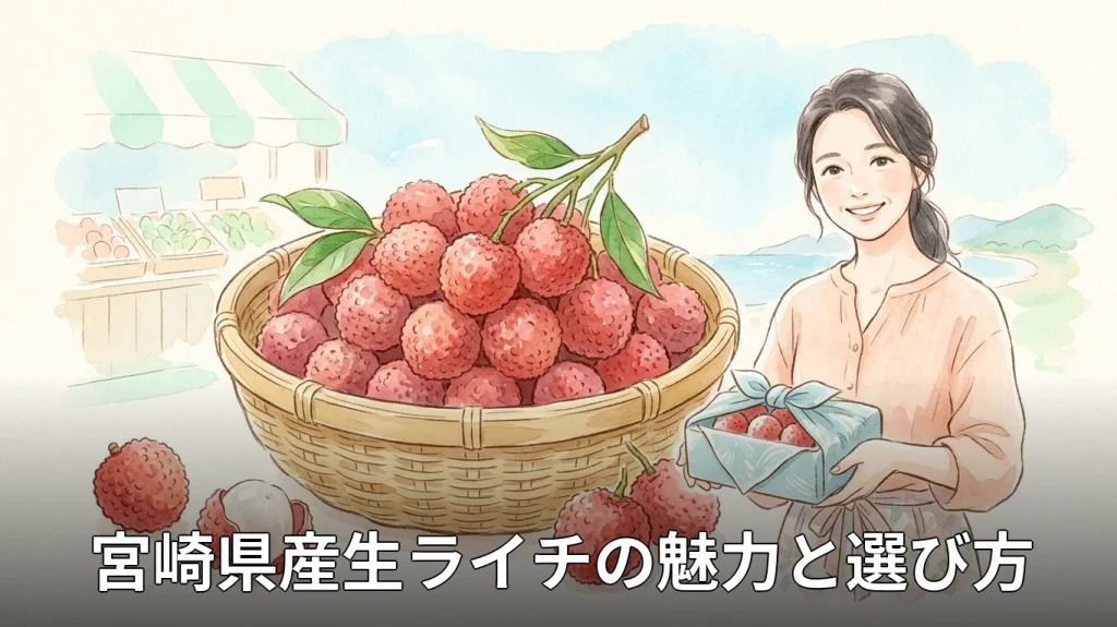 宮崎県産生ライチの魅力と選び方