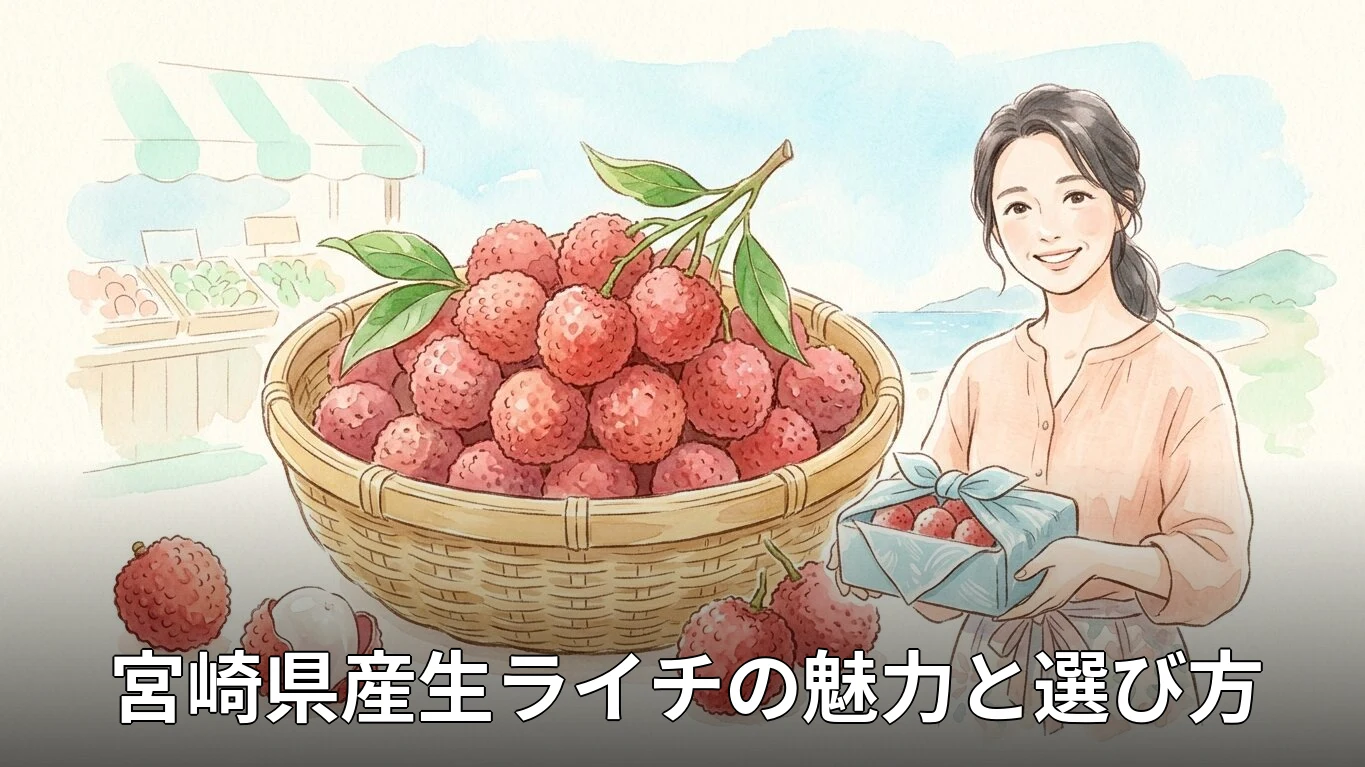 宮崎県産生ライチの魅力と選び方