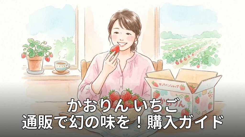 かおりん いちご 通販で幻の味を!購入ガイド